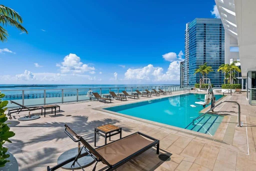 Appartamento Casa Brickell - Chic 1 Bd In Brickell Miami Esterno foto